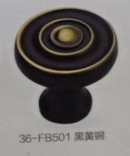 锌合金拉手   36-FB501 (ORB、黑黄铜)